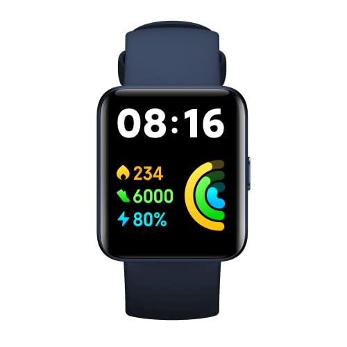 Xiaomi Redmi Watch 2 Lite Orologio Smart, Display Da 1.55 ', Fino A 10 Giorni Di Autonomia, Gps, Resistente All'Acqua, 100 Modalità Di Allenamento, Blu, ‎10.4 x...