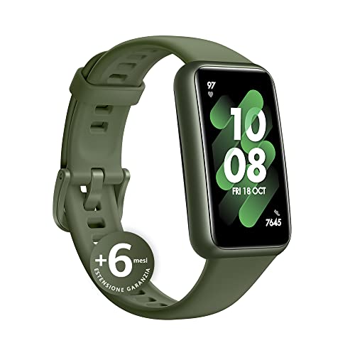 HUAWEI Band 7 Orologio Smart, Design ultra-sottile, Monitoraggio SpO2 continuo, Autonomia 14 giorni, Notifiche, Monitoraggio della salute, sonno e stress 24h, 96...