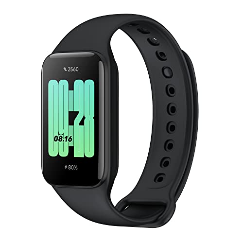 Xiaomi Redmi Smart Band 2,Schermo TFT 1.47',Corpo Ultra-slim,Monitoraggio del Sonno,SpO2 e Frequenza Cardiaca,Resistenza all'Acqua 5ATM, Autonomia di 14 giorni, +30...