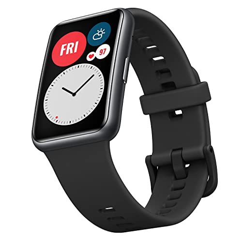 HUAWEI WATCH FIT Smartwatch, Display AMOLED da 1.64', Animazioni Quick-Workout, Durata della Batteria 10 Giorni, 96 Modalità di Allenamento, GPS Integrato, 5ATM,...