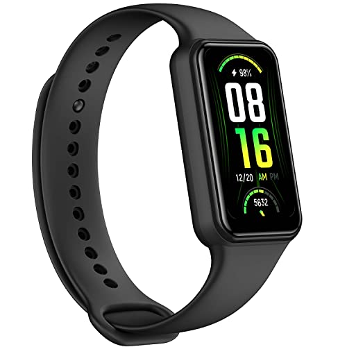 Amazfit Band 7 Smartwatch Fitness Tracker, 120+ Modalità Sportive, Durata della Batteria di 18 Giorni, Alexa Integrato, SpO2, Cardiofrequenzimetro 24h, AMOLED da...
