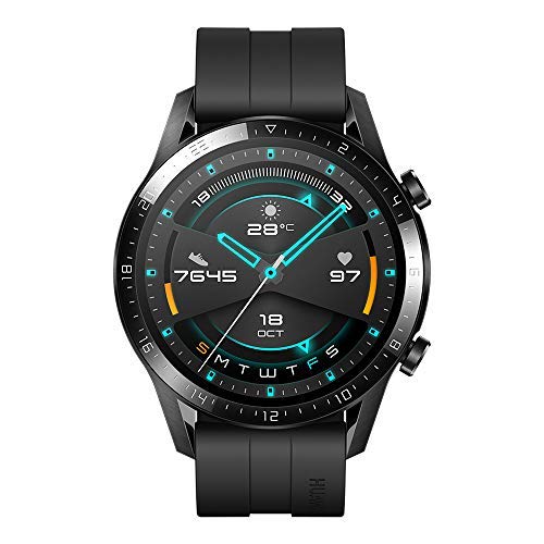 HUAWEI Watch GT 2 Smartwatch 46 mm, Durata Batteria fino a 2 Settimane, GPS, 15 Modalità di Allenamento, Display del Quadrante in Vetro 3D, Chiamata Tramite...