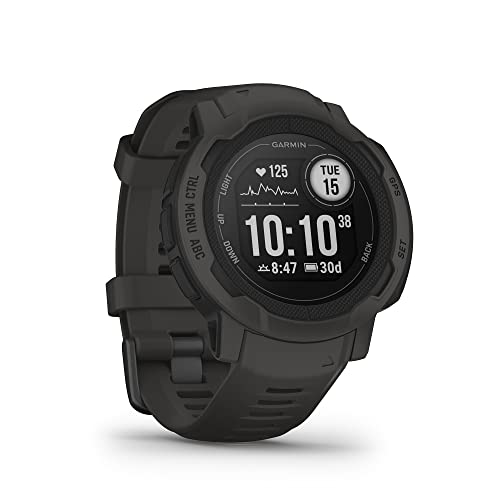 SMARTWATCH GARMIN INSTINCT 2 Z CZUJNIKIEM TÃ„â„¢TNA HRM ELEVATE (GRAFITOWY / GRAFITOWY PASEK)
