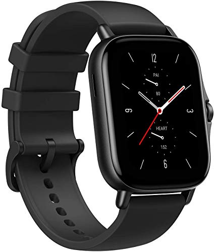 Amazfit Gts 2 Smartwatch Orologio Intelligente, Alexa Integrato, Amoled Da 1,65', Chiamata Bluetooth, Nero