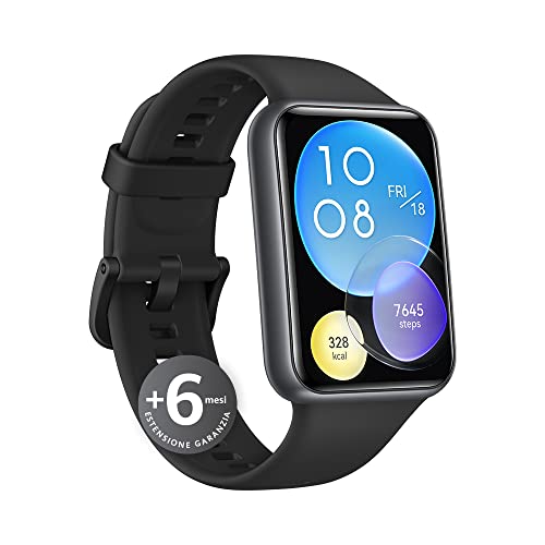 HUAWEI WATCH FIT 2 Smartwatch, Display FullView da 1,74', Chiamate Bluetooth al polso, Monitoraggio della salute 24h, SpO2, GPS, Allenamenti guidati, +6 mesi...