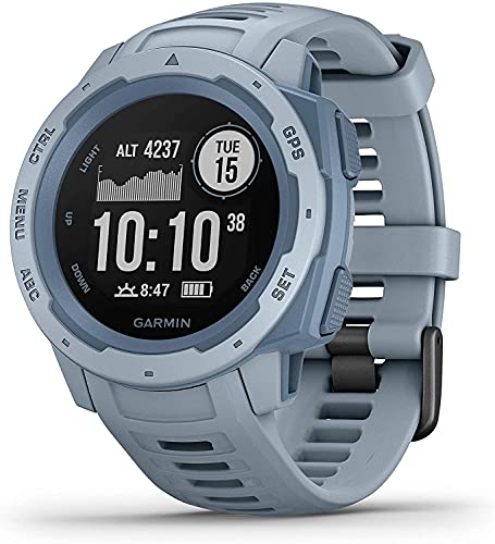 Garmin Instinct Seafoam Blue Sportwatch GPS, Regular, Blu (Azzurro)
