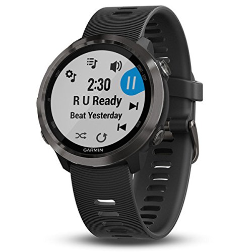 Garmin 010-01863-32 Forerunner 645 Music Slate, Nero
